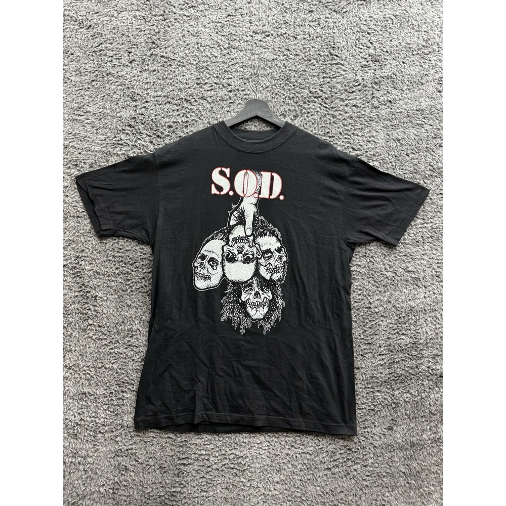 1990's S.O.D Stormtroopers of Death Pusheads‎ "I'm Not Racist" Shirt XL